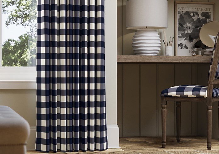 Gingham, Hudds - Made to Measure Curtains - Image 5